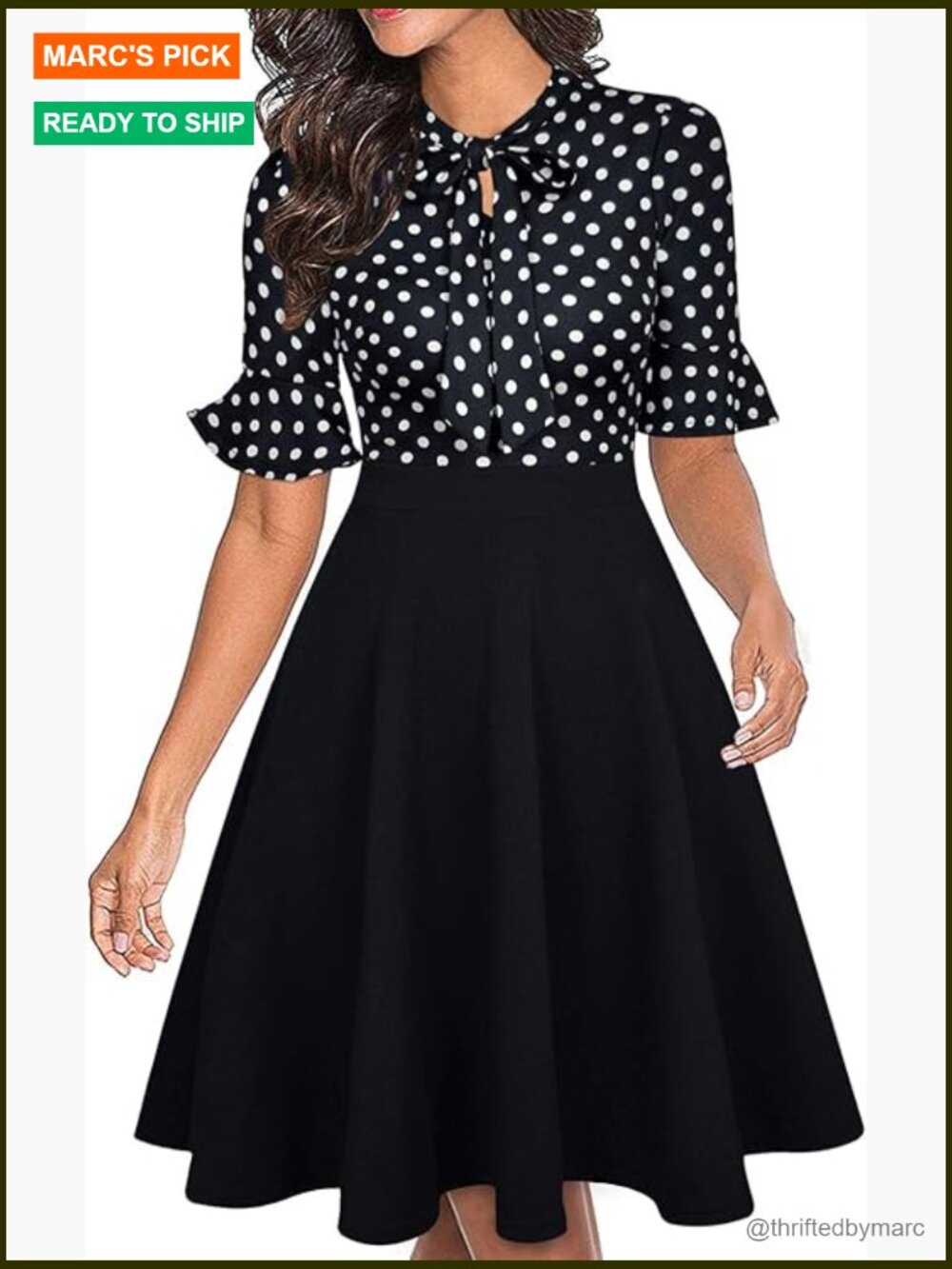 Women Summer Floral Ruffle Sleeve Wear to Work Church Wedding Party Dress